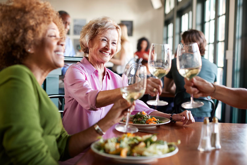 Ladies-Enjoying-Wine